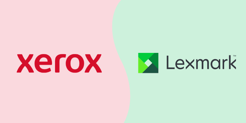 logo lexmark et xerox